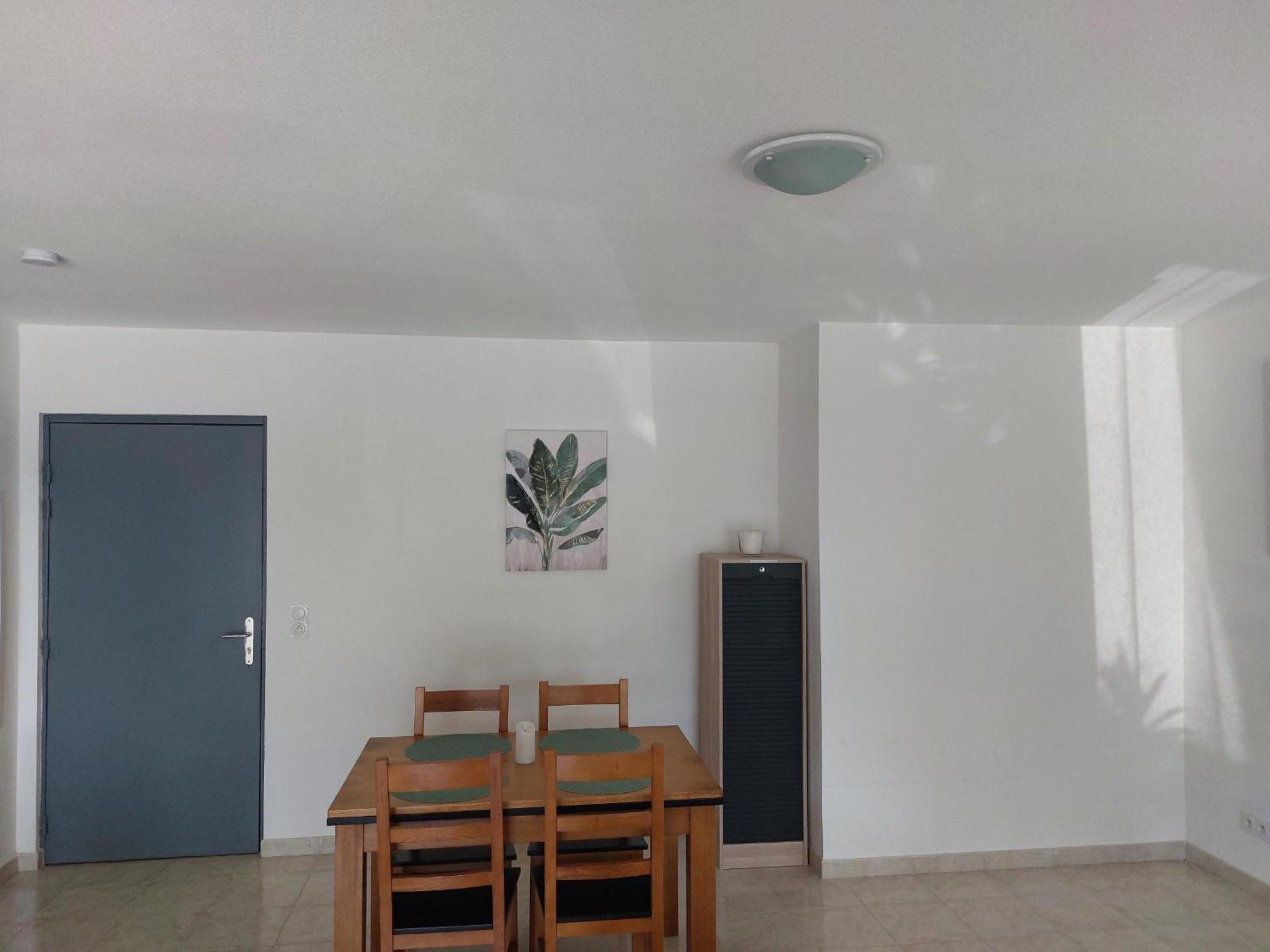 Nouvel Location D'Un Bel Appart T2 Climatise Et Meuble Au Rdch Avec Piscine Dans Residence Les Melody 圣玛丽亚波焦 外观 照片